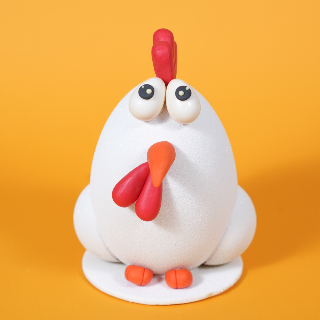 Golden egg laying hen